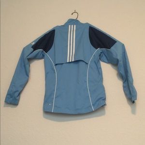 Adidas Climaproof Jacket Womens XS Blue